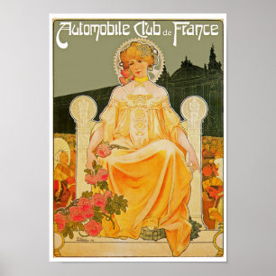 Affiche Club d'automobile De France