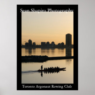 Affiche Club d'aviron Argonaut de Toronto