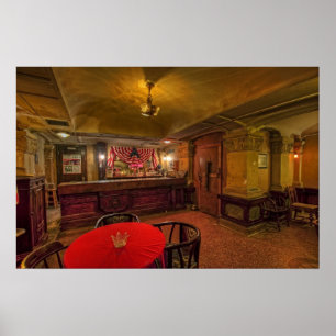 Affiche Club de bar clandestin -- Butte Montana