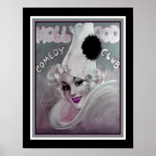 Affiche Club de comédie d'Hollywood 1923