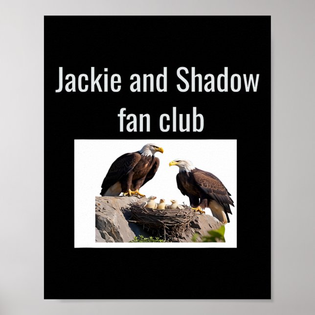 Affiche Club de fans Jackie et Shadow Eagles  (Devant)