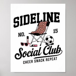Affiche Club de football social des femmes en marge de la