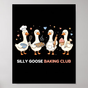 Affiche Club de pâtisserie de l'oie Maman maman boulangère