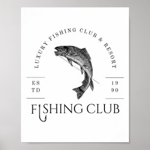 Affiche Club de pêche