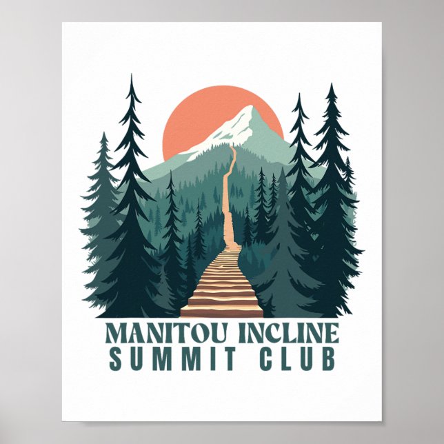 Affiche Club de sommet de Manitou Incline1  (Devant)