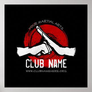 Affiche Club des Arts Martiaux