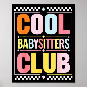 Affiche Club des baby-sitters Citation drôle de blague de