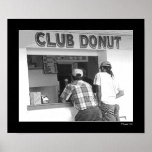 Affiche Club Donut