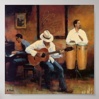 Affiche Club Orchesta a l´huile