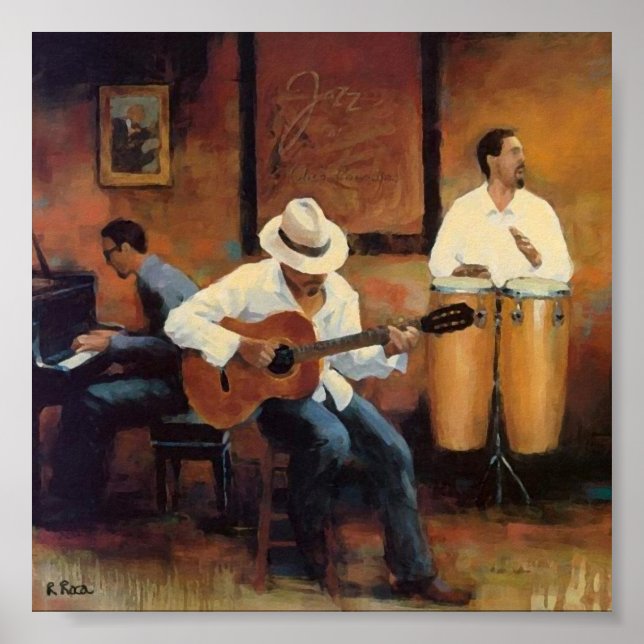 Affiche Club Orchesta a l´huile (Devant)