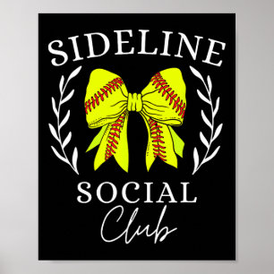 Affiche Club Social de Côté Coquette Maman Douce Soeur Frè