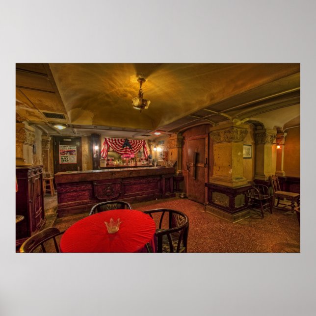 Affiche Club Speakeasy — Butte Montana (Devant)