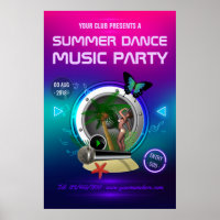 Club Summer Dance Musique Party Addition