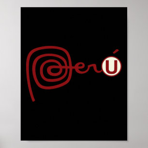 Affiche Club Universitario De Deportes Pérou Football 