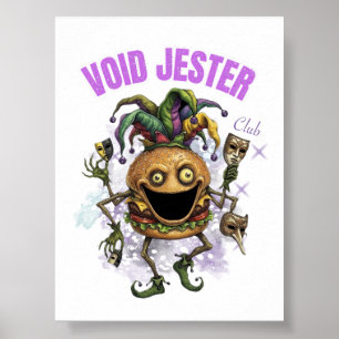 Affiche Club Void Jester - Burger d'ami
