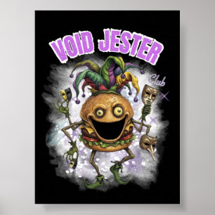 Affiche Club Void Jester - Burger sombre ami