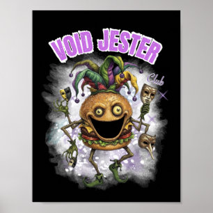 Affiche Club Void Jester - Burger sombre ami