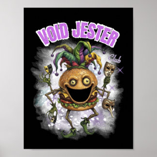 Affiche Club Void Jester - Burger sombre ami