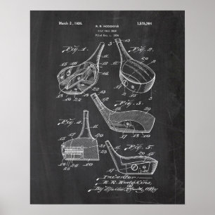 Affiche Clubs de golf