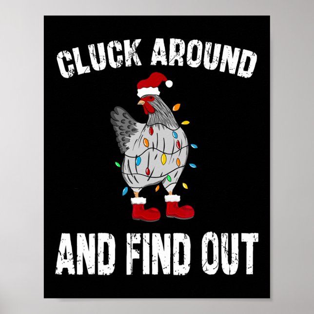Affiche Cluck Arrondir Et Découvrir Les Amateurs Humours D (Devant)