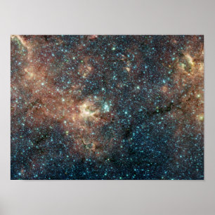 Affiche Cluster d'étoiles massif