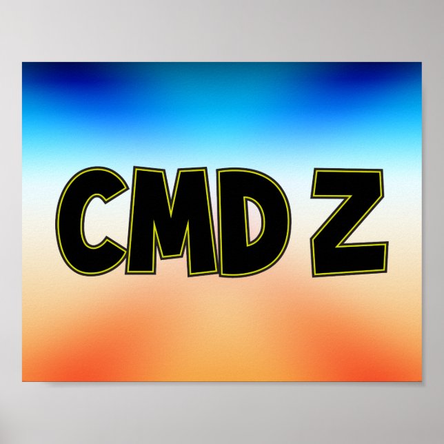 AFFICHE CMD Z  (Devant)
