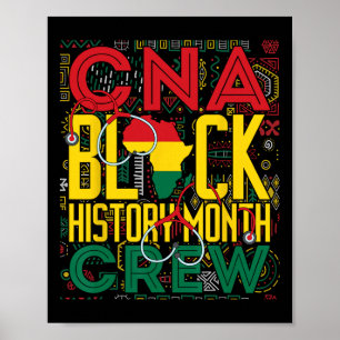 Affiche Cna Noir Histoire Mois Équipement Lpn Infirmière M