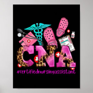 Affiche Cna Pink Ribbon Breast Cancer Sensibilisation Guer