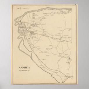 Affiche CO2 de Nashua, Hillsborough