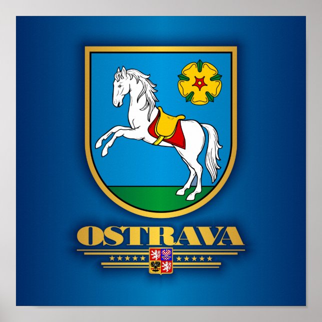Affiche COA d'Ostrava (Devant)