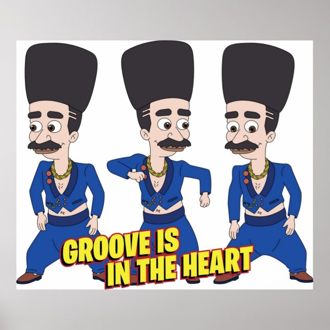 Affiche Coach Steve Big Mouth (Devant)