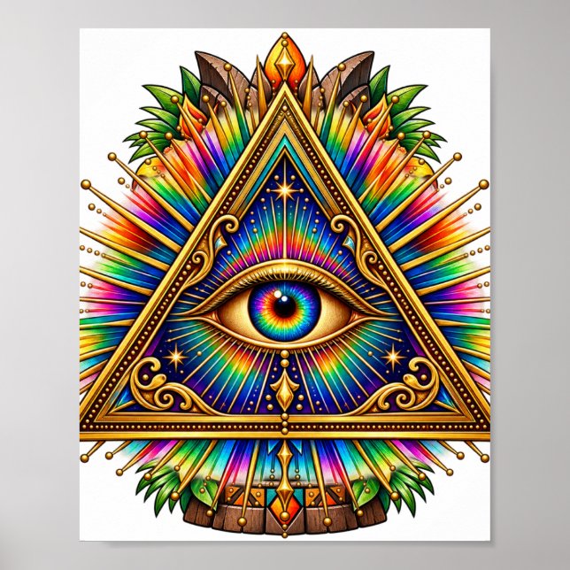 Affiche Cobalt Sun Eye (Devant)