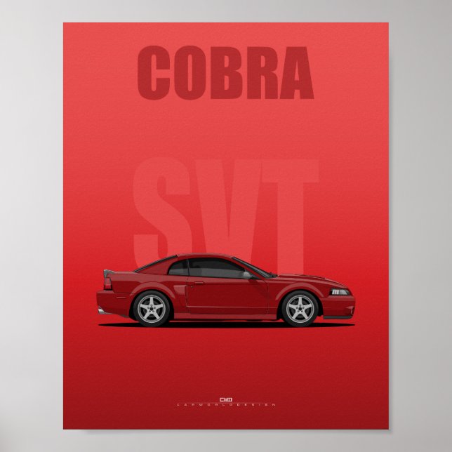 Affiche Cobra SVT Redfire Muscle (Devant)