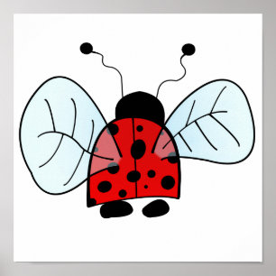 Affiche Coccinelle