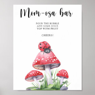 Affiche Coccinelle - Bar Mom-osa