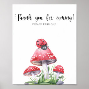Affiche Coccinelle - Merci d'être venu