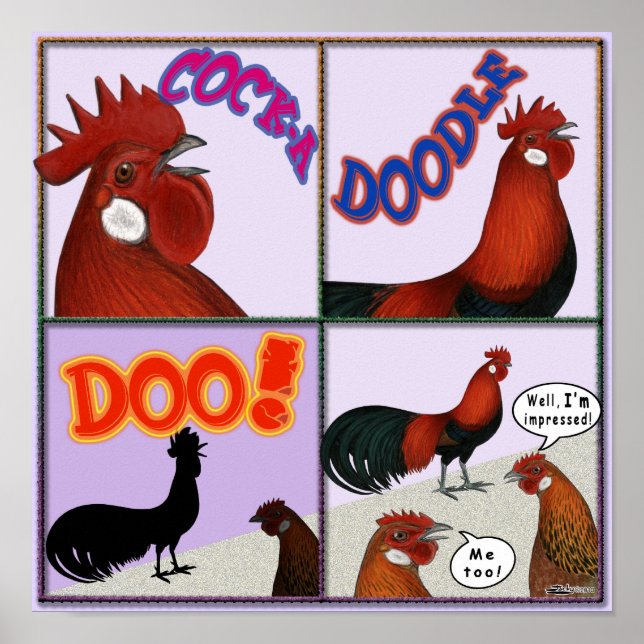 Affiche Cock-A-Doodle-Doo ! (Devant)