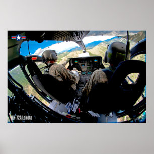 AFFICHE COCKPIT UH-72A LAKOTA