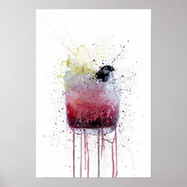 Affiche Cocktail Ronce (Devant)
