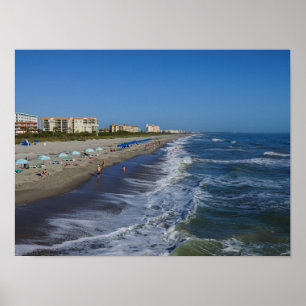 Affiche Cocoa Beach Côté