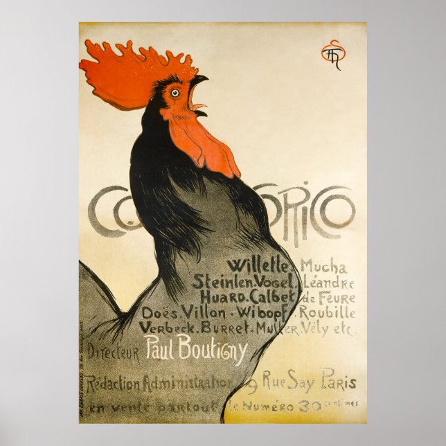 Affiche Cocorico (Devant)