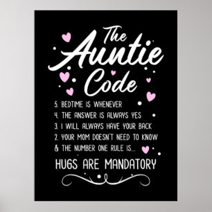 Affiche Code de la tante