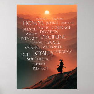 Affiche Code Samouraï : La Voie Bushido