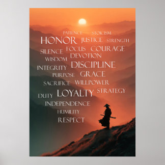 Affiche Code Samouraï : La Voie Bushido
