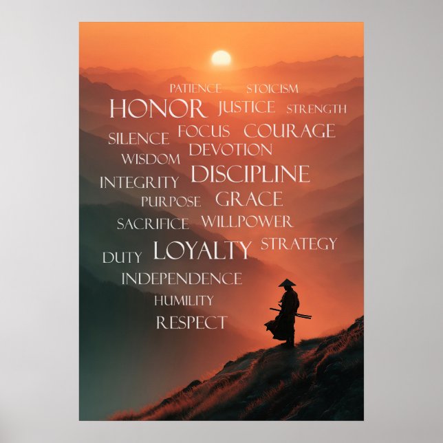 Affiche Code Samouraï : La Voie Bushido (Devant)
