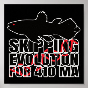 Affiche Coelacanths Coelacanth Living Fossil - Geek marin