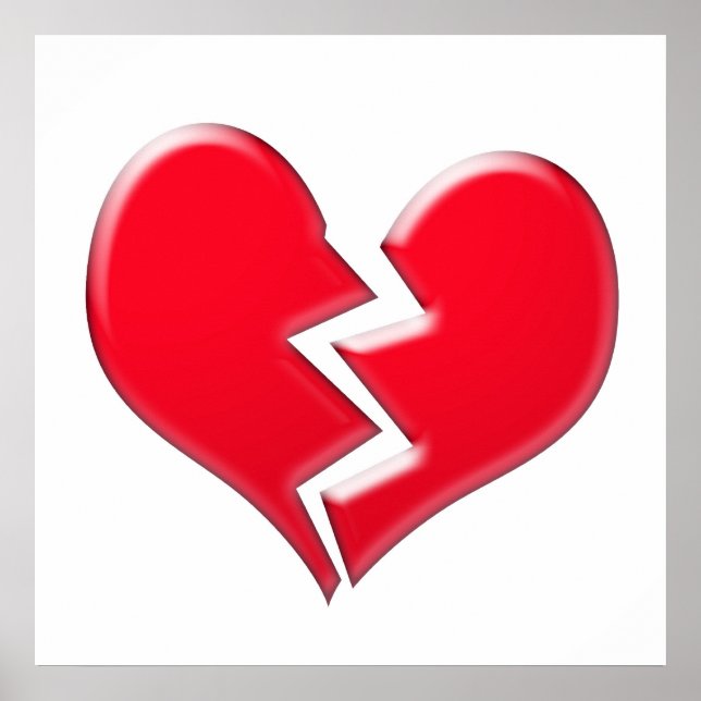 Affiche Coeur brisé (Devant)