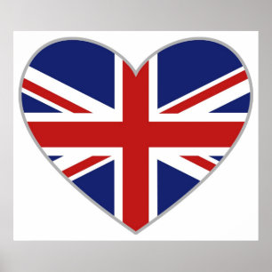 Affiche Coeur britannique