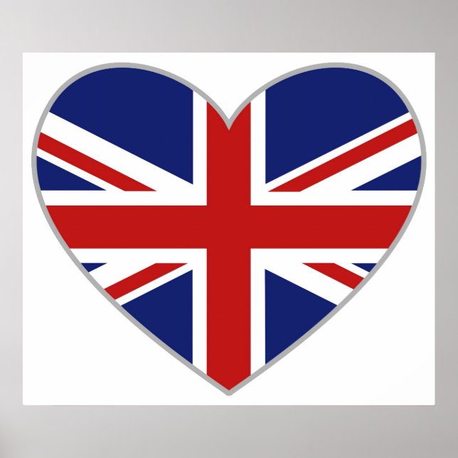 Affiche Coeur britannique (Devant)