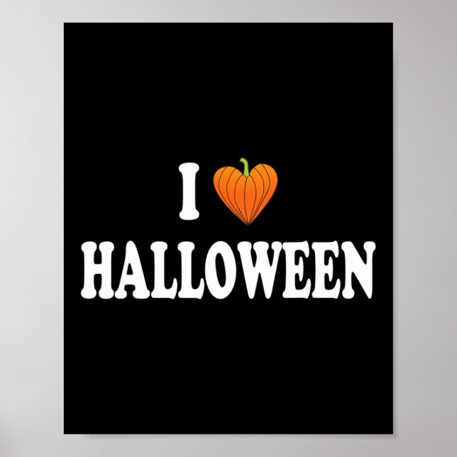 Affiche Coeur Coeur Costume Halloween (Devant)